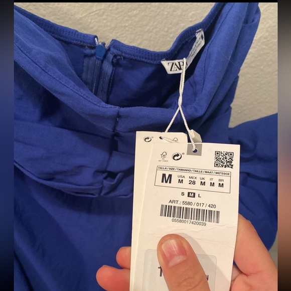 Zara short ruffle dress - Picture 2 of 4